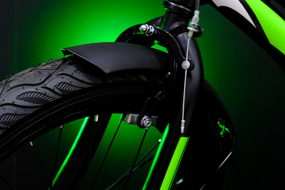 Lorak Junior 18 Boy Матовый Чёрный/Зелёный