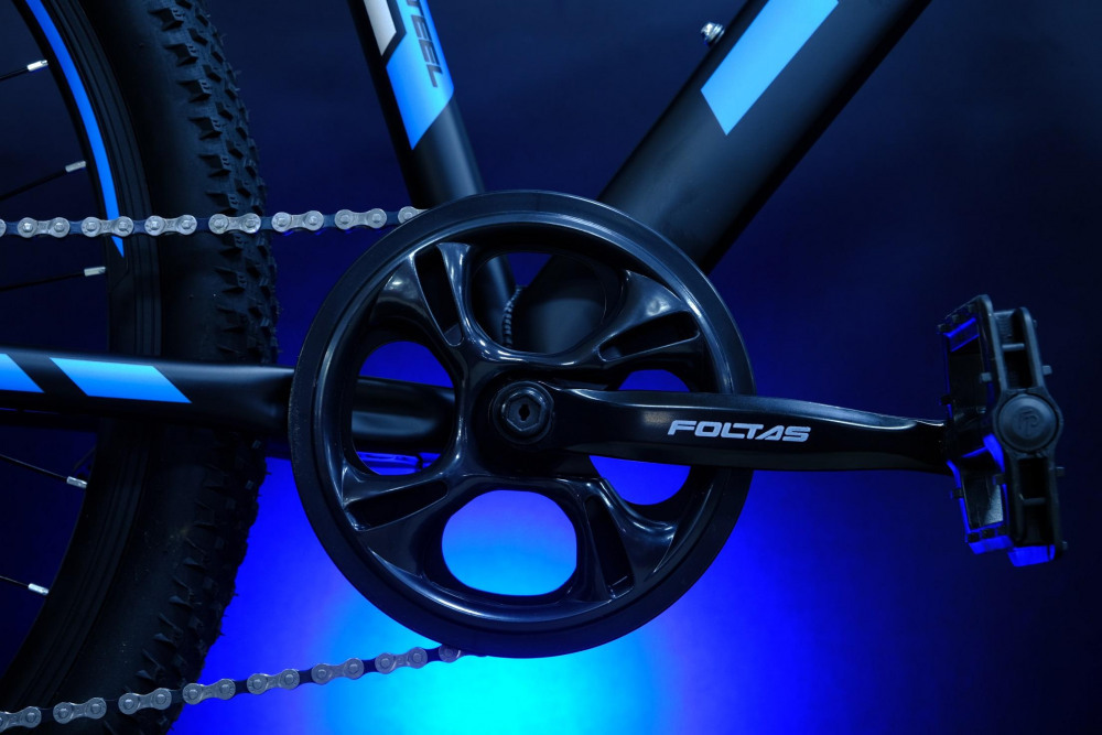 FOLTAS 26 Steel - 15р Чёрный/Синий