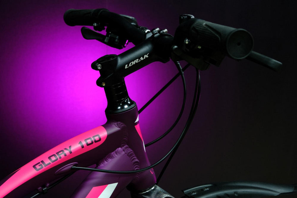 Lorak Glory 100 Матовый Фиолетовый/Розовый рама 19 (на рост 171-182)