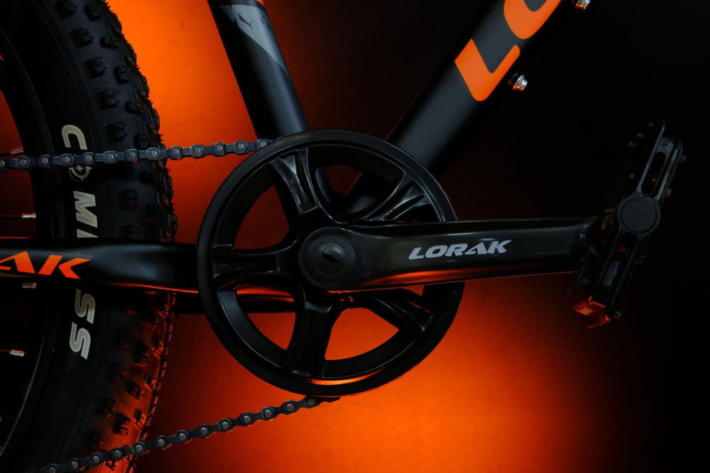 LORAK Safe PLUS 24 Матовый Чёрный/Оранжевый