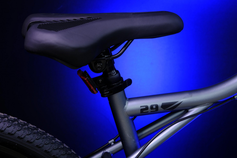 HEAM FOX 29 Матовый Чёрный/Серый