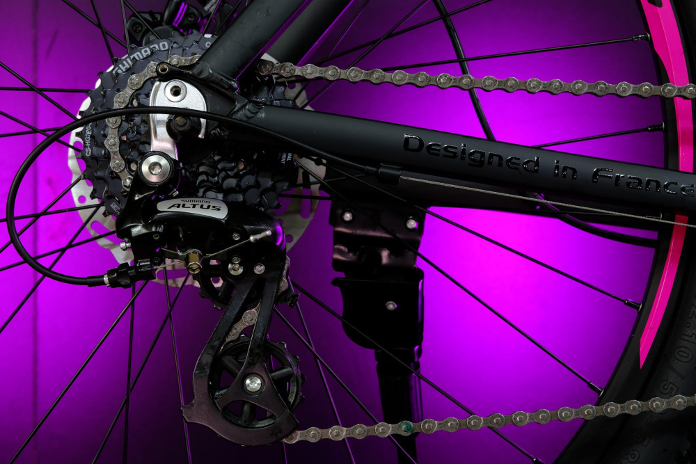 LORAK GLORY 300 8 sp Матовый Чёрный/Розовый 19р (на рост 171-182)