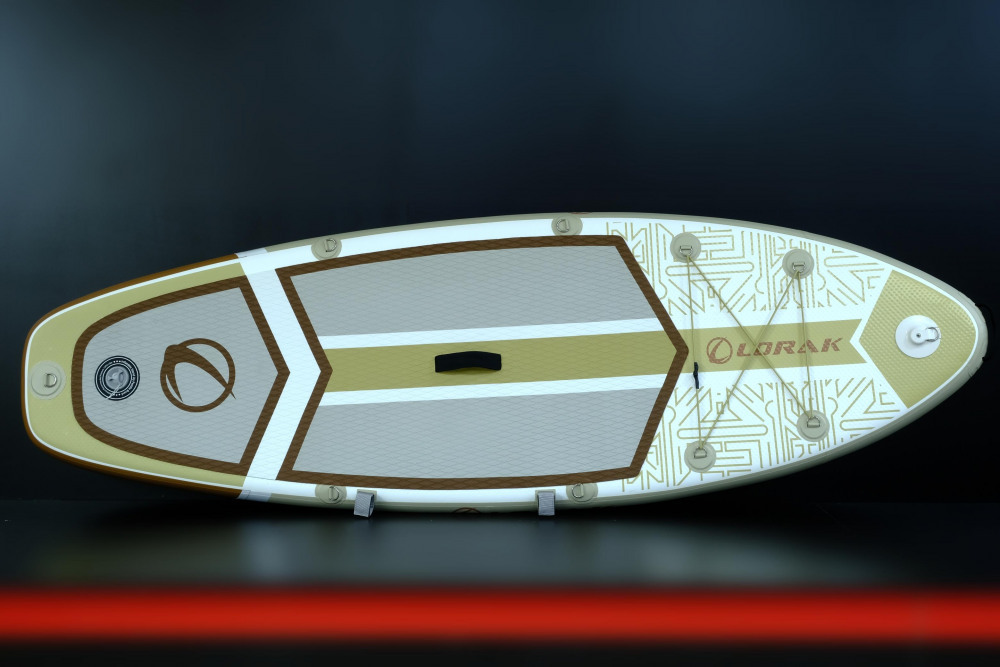 Сапборд Lorak 905 (244*76*10) серо-коричневый, код 77905